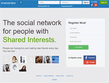 Tablet Screenshot of mymoneybox.net